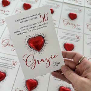 Carte de remerciement personnalisable