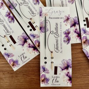 Ringraziamento scintillante con scintilla e fiammifero