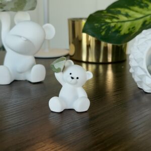 Orsetto in gesso naturale e Zeolite