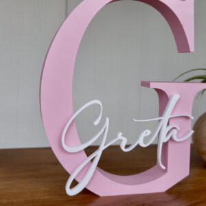 Lettera 3D in Resina Personalizzabile