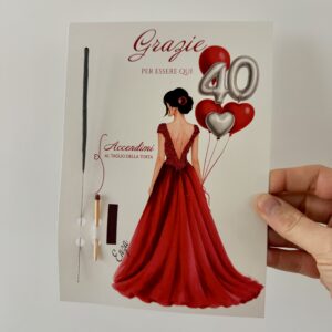 Ringraziamento scintillante con fiammifero e accessorio e glitter