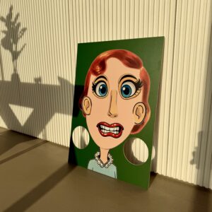 Pannello Interattivo “Mani in Faccia” – 50×70 cm in Forex 5 mm