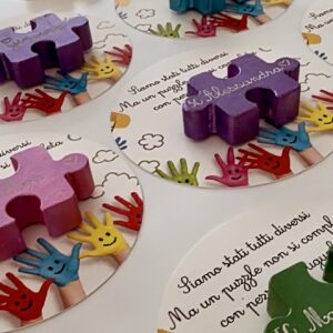 Segnaposto Puzzle Magnetico 3D