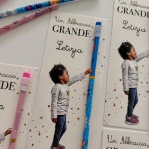 Cartoncino Segnaposto Personalizzato con Matita